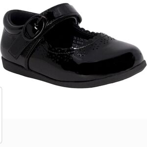 Black Patent Leather Kids Shoes